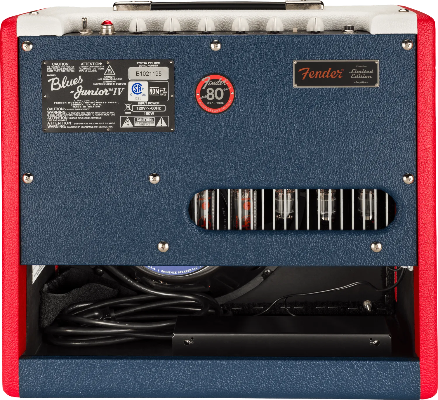 Fender Blues Junior IV amplificatore chitarra Trio 15W valvolare