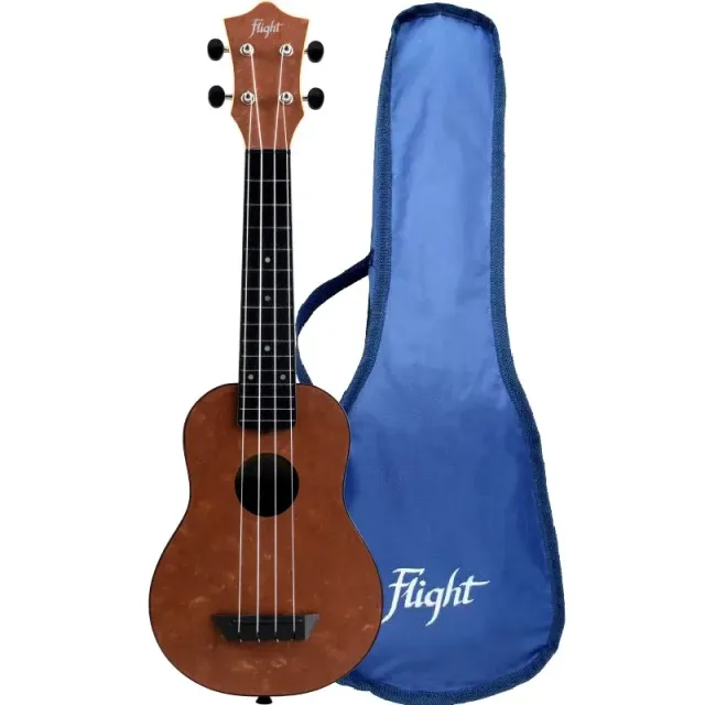 Flight TUS65 Copper ukulele soprano da viaggio rame