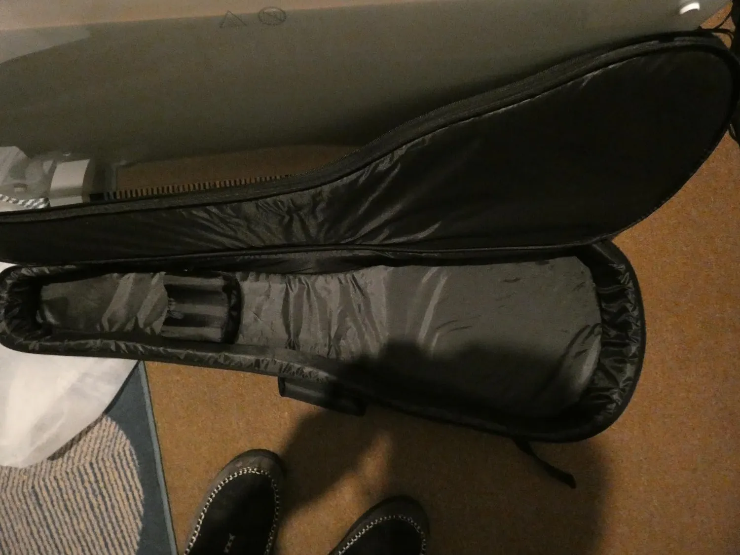 Enya Nova Go SP1 set chitarra acustica 35" nero carbonio