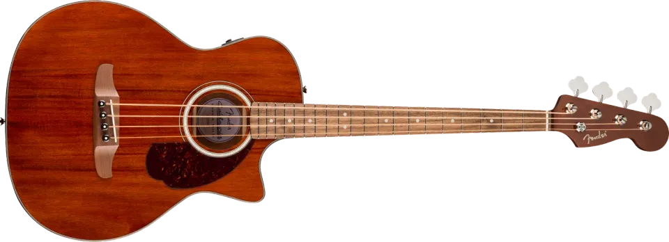 Fender California Kingman basso acustico Natural mogano elettrificato