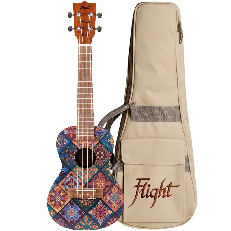 Flight Art AUC-33 Fusion ukulele concerto in mogano
