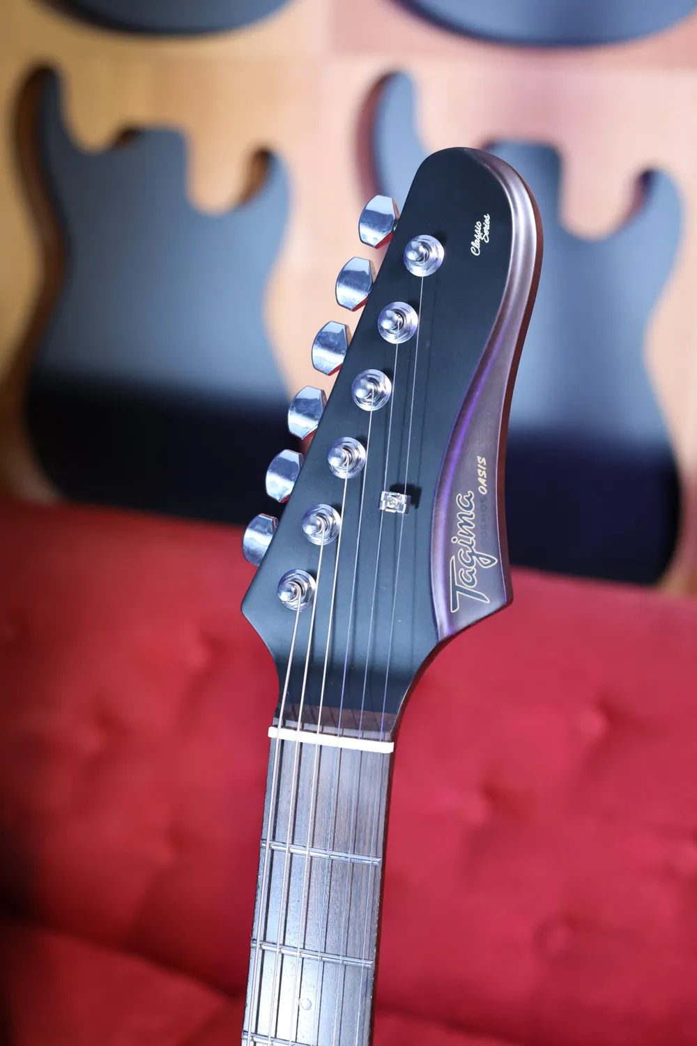 Tagima Cosmos Oasis chitarra elettrica Blue Burst humbucker