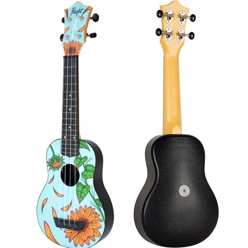Flight TUS-SUNFLOWER ukulele soprano viaggio Mariana Galbani