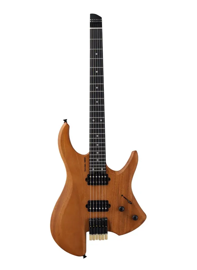 Tagima H6S1 chitarra elettrica headless Natural mogano