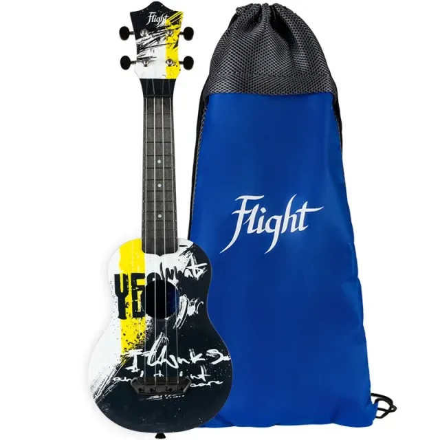 Flight UTS-40 Yes ukulele soprano ultra travel leggero