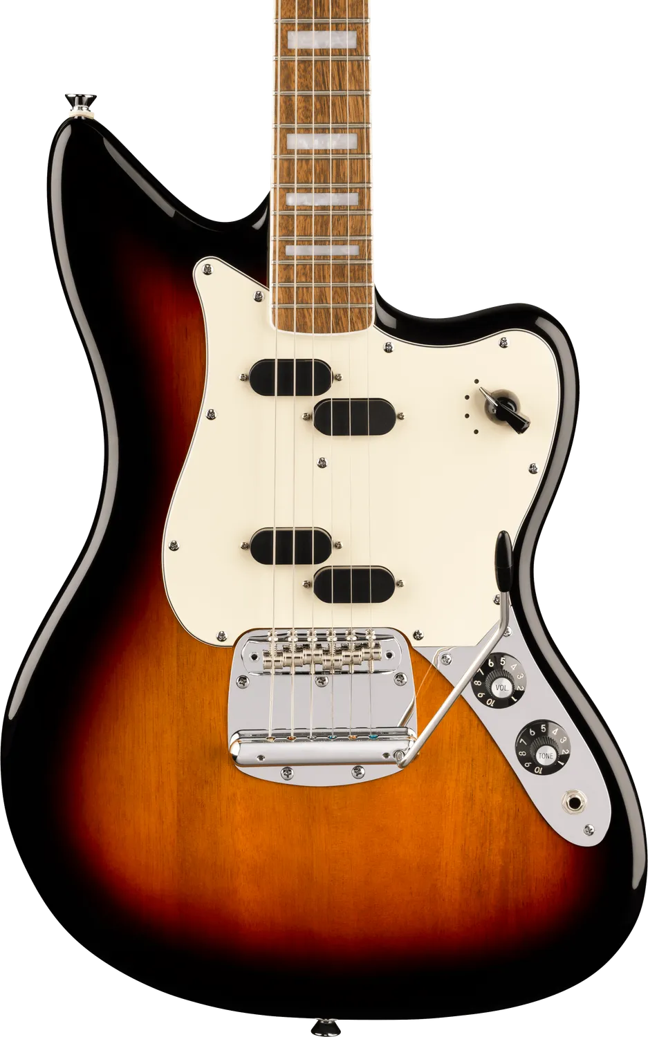 Squier Paranormal Electric VI chitarra Daphne Blue