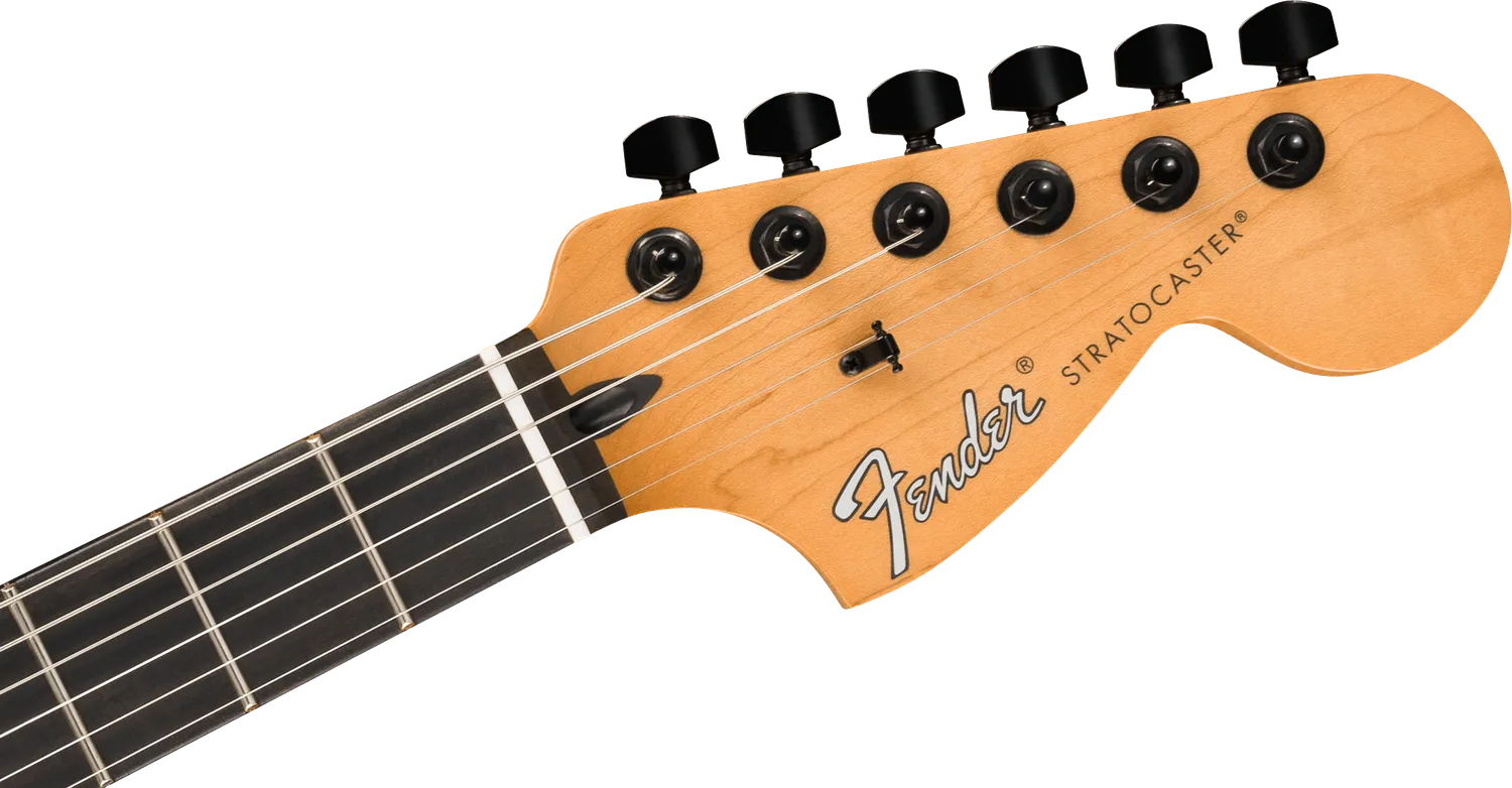 Fender Player II Advanced Strat HSS chitarra ebano hardtail