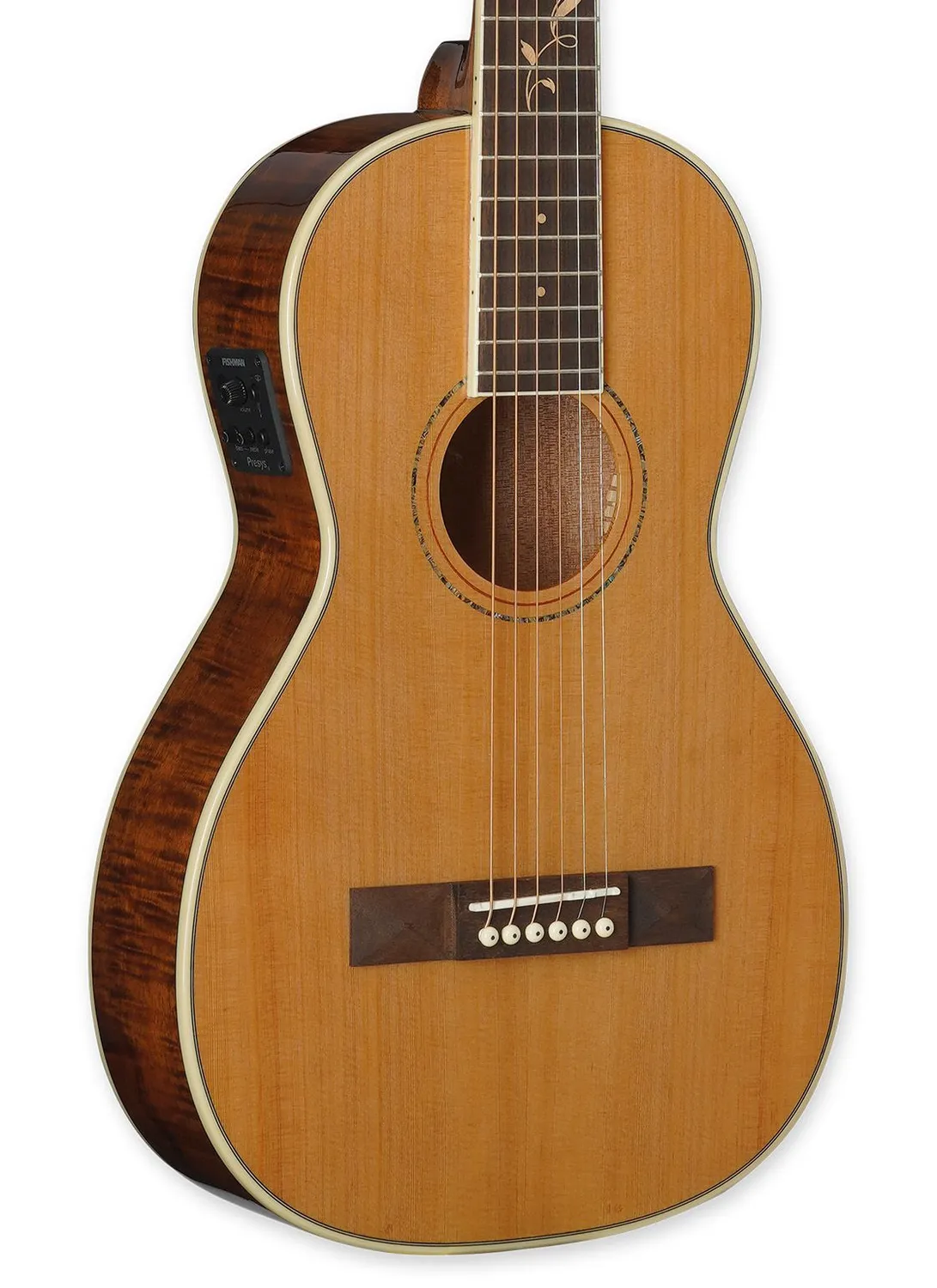 Tagima Florens FS 500 EQ acustica parlor nera cedro