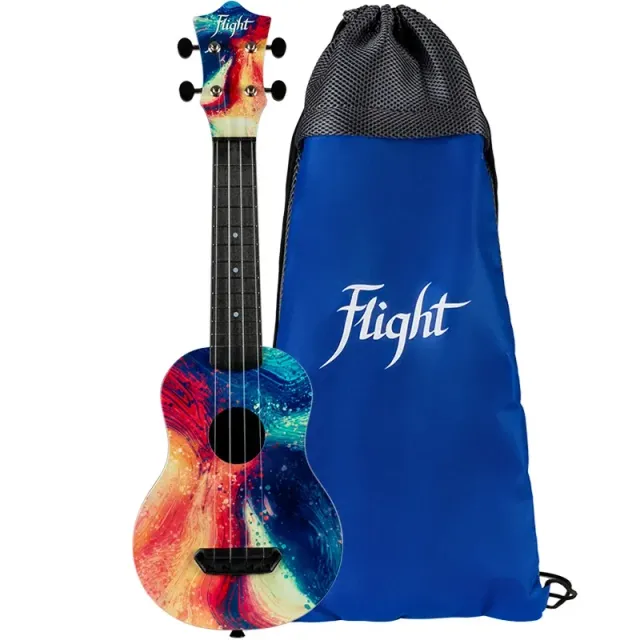 Flight Ultra Travel UTS-40 Swirl ukulele soprano da viaggio
