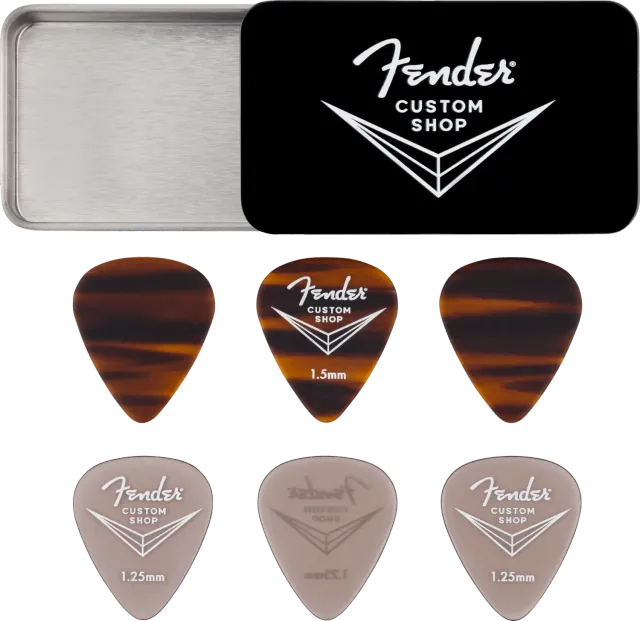 Fender Custom Shop plettri chitarra mix 6 pz 1.25-1.5mm