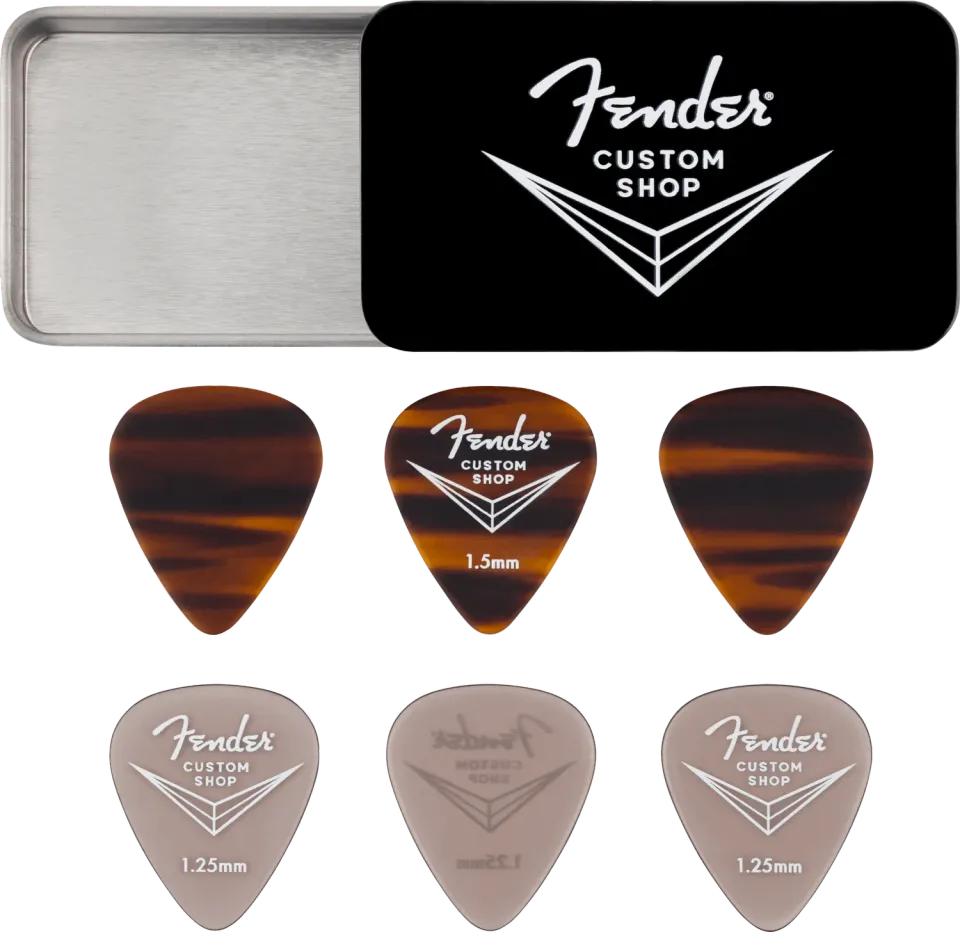 Fender Custom Shop plettri chitarra mix 6 pz 1.25-1.5mm