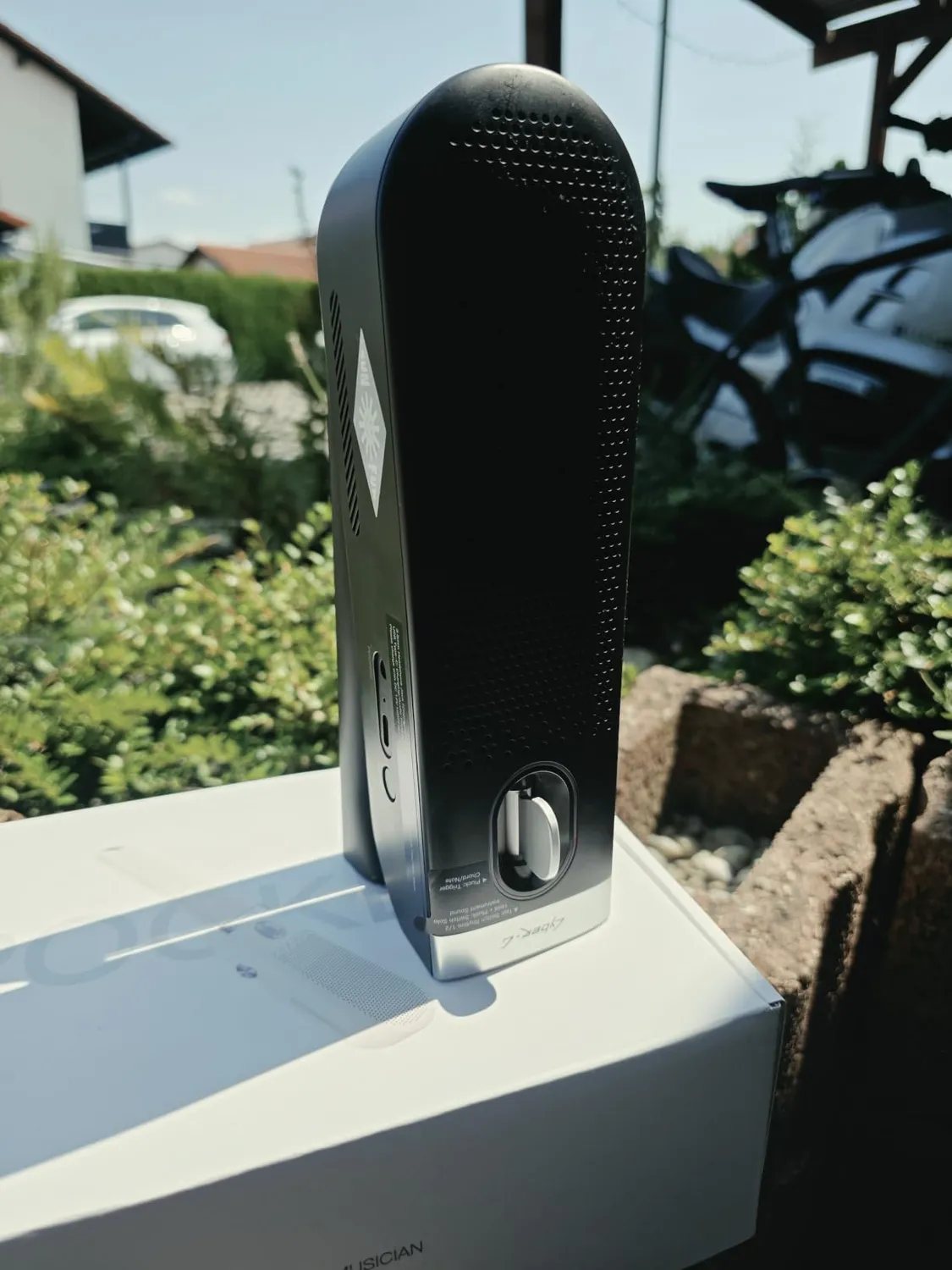 Enya Cyber-G Pocket chitarra smart nera 20W