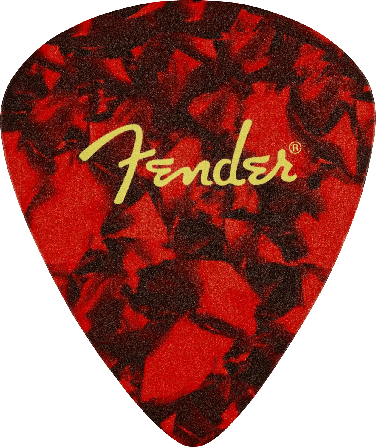 Fender Pick Shape Logo sottobicchieri pelle 4 pezzi