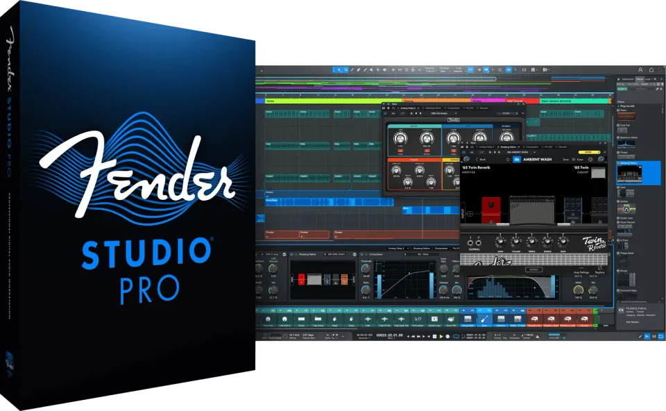 Fender Studio Pro 8.1 software musica licenza perpetua