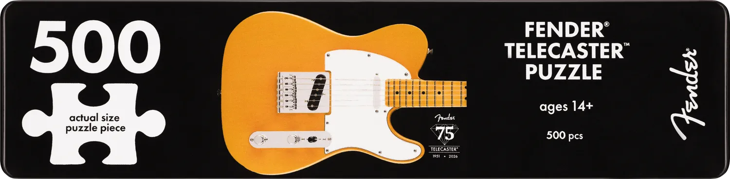 Fender 75th Anniversary Telecaster puzzle 500 pezzi Butterscotch Blonde