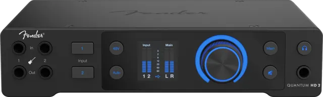 Fender Quantum HD 2 scheda audio USB-C nera EU