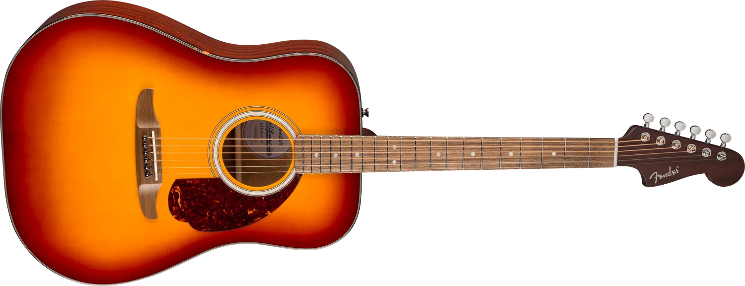 Squier California Deluxe Redondo chitarra acustica Sienna Sunburst