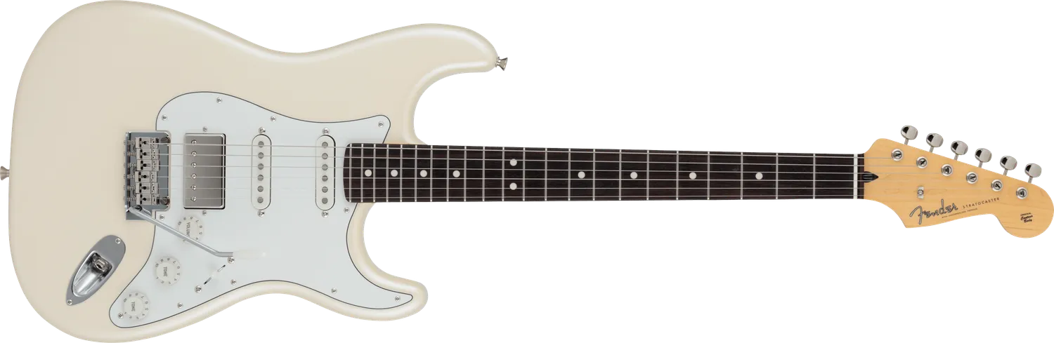 Fender Hybrid II Stratocaster HSS elettrica blu japan