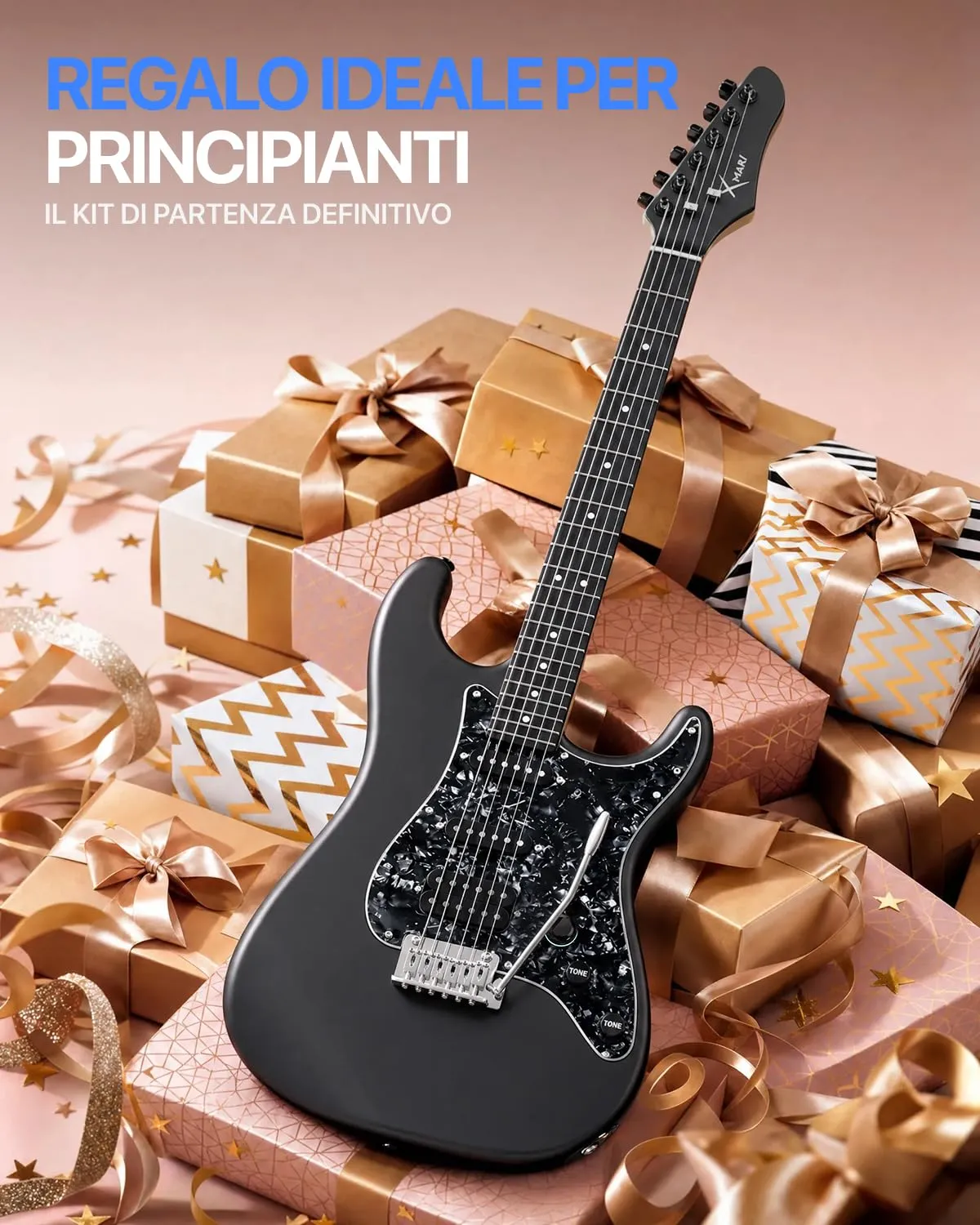 Enya XMARI chitarra elettrica smart 39 pollici kit
