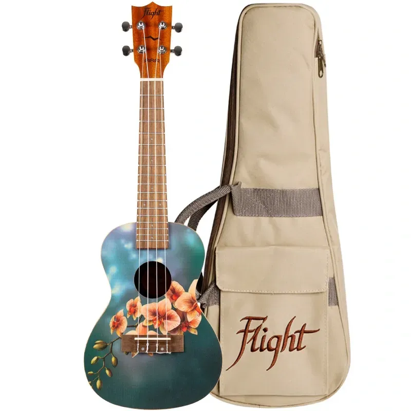 Flight AUC-33 Orchid ukulele concerto abete