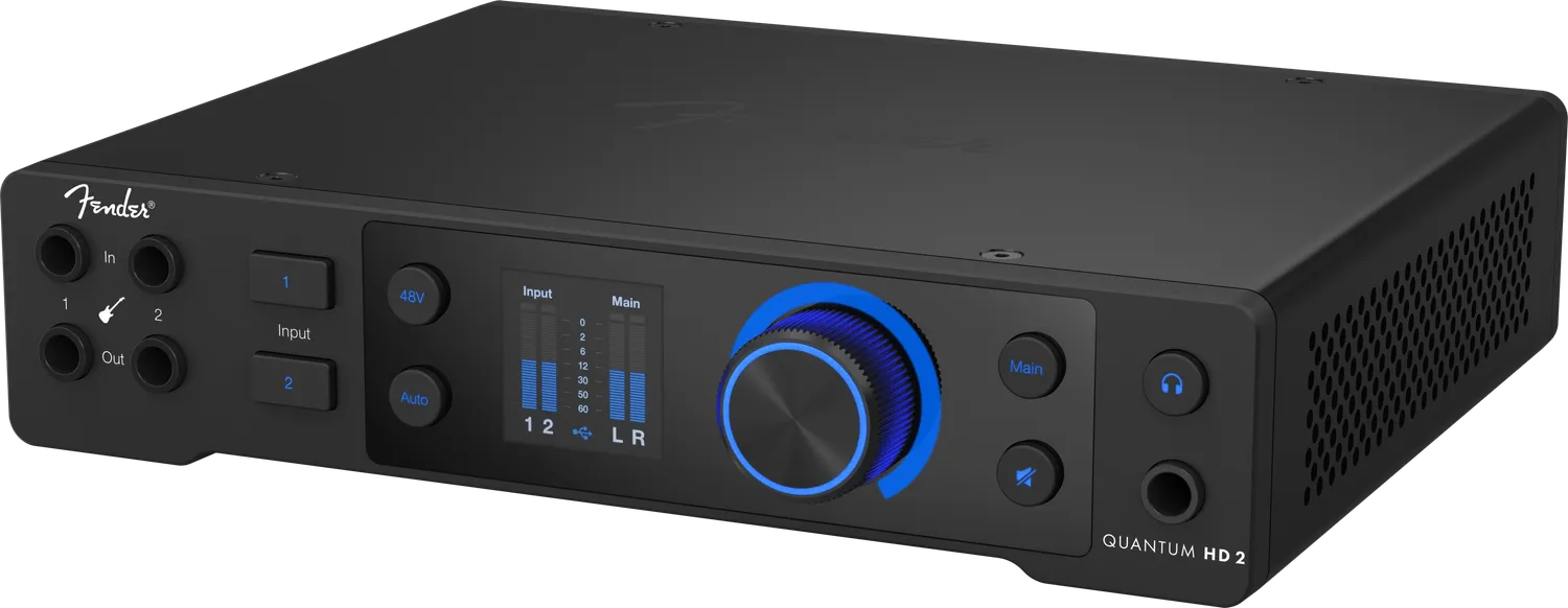 Fender Quantum HD 2 scheda audio USB-C nera EU