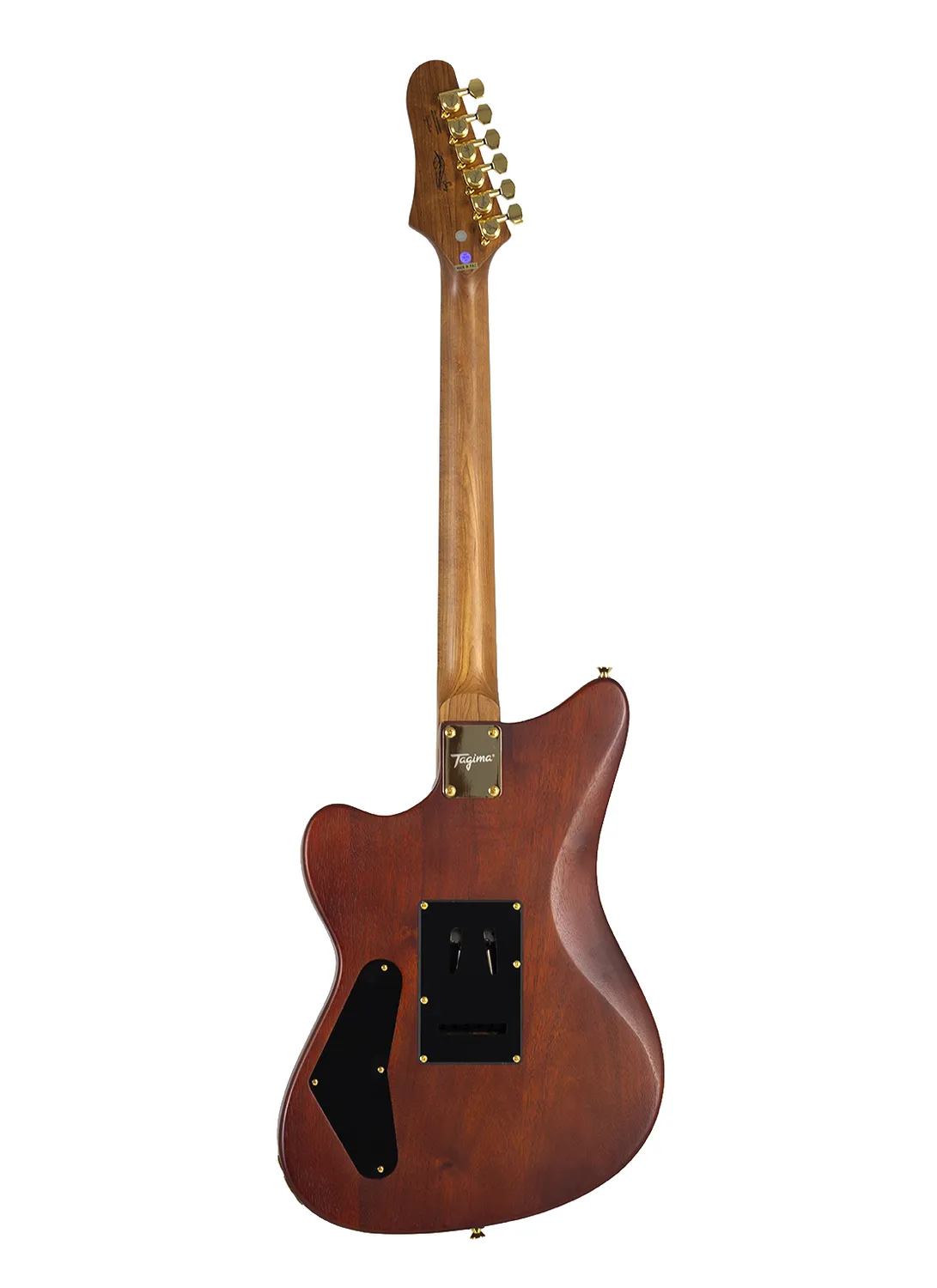 Tagima Rocker SV-2 chitarra elettrica semi-hollow nera