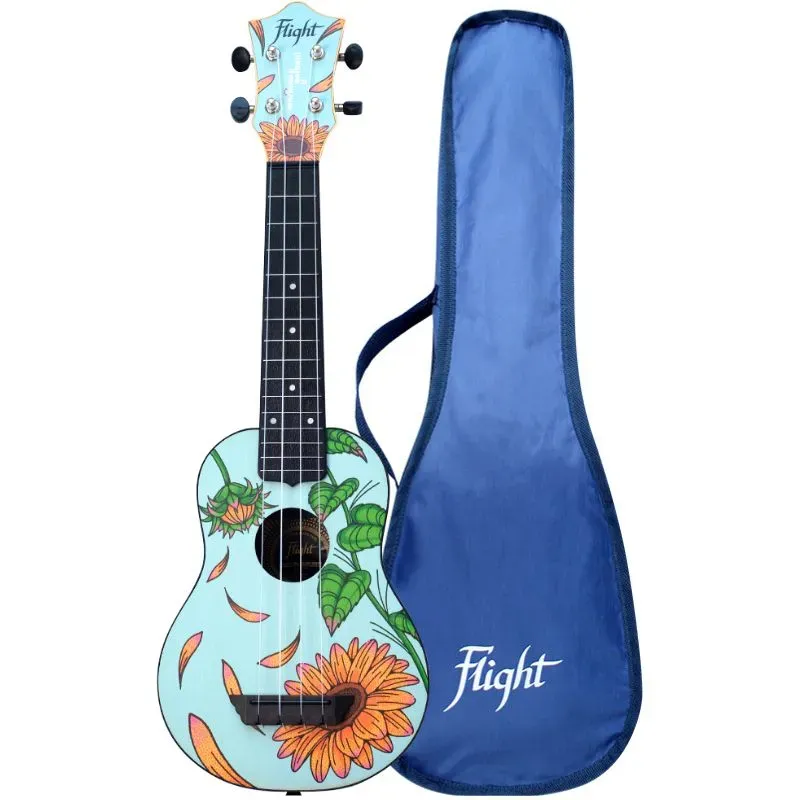 Flight TUS-SUNFLOWER ukulele soprano viaggio Mariana Galbani