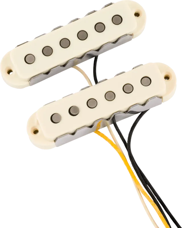 Squier Coastline 65 Jaguar set pickup Vintage White alnico