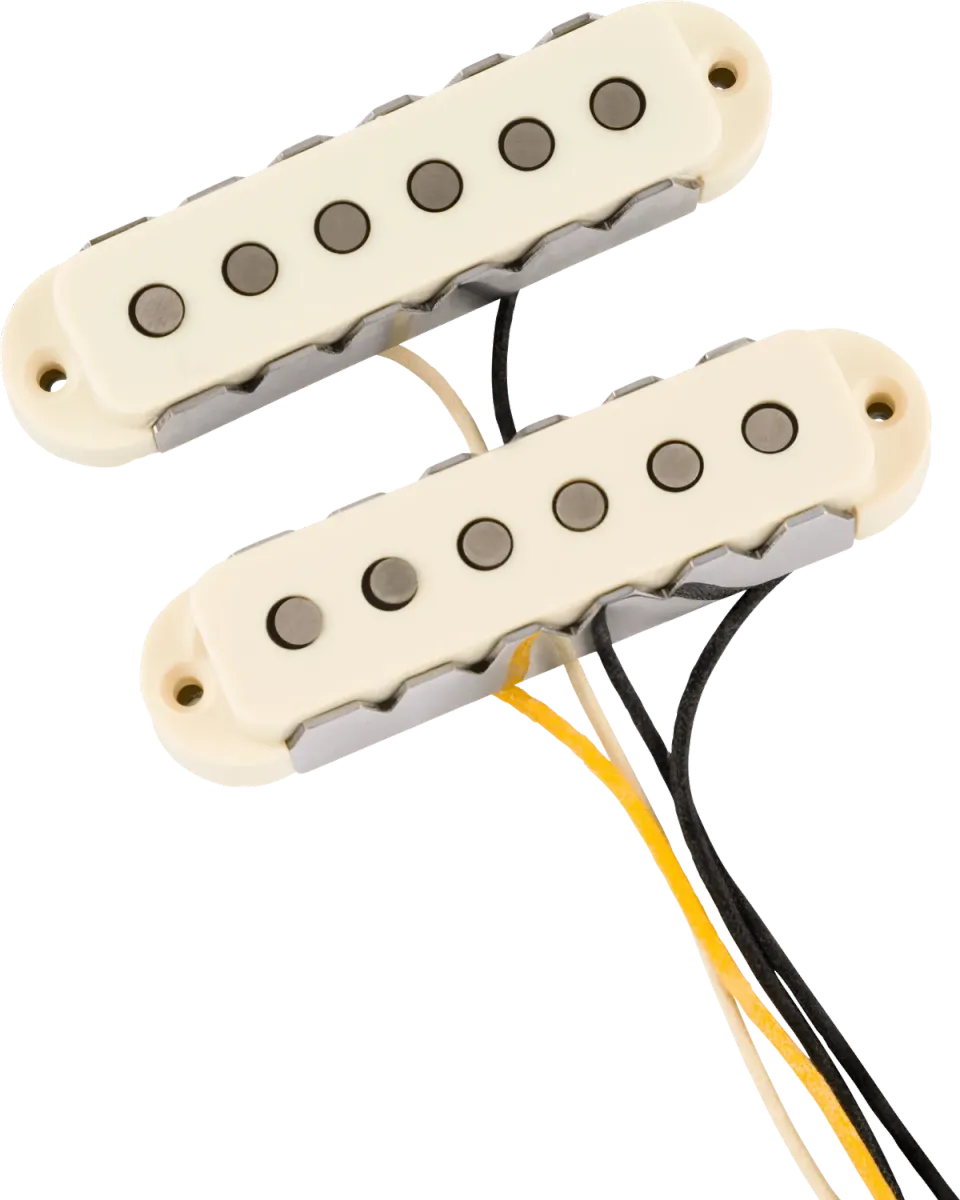 Squier Coastline 65 Jaguar set pickup Vintage White alnico