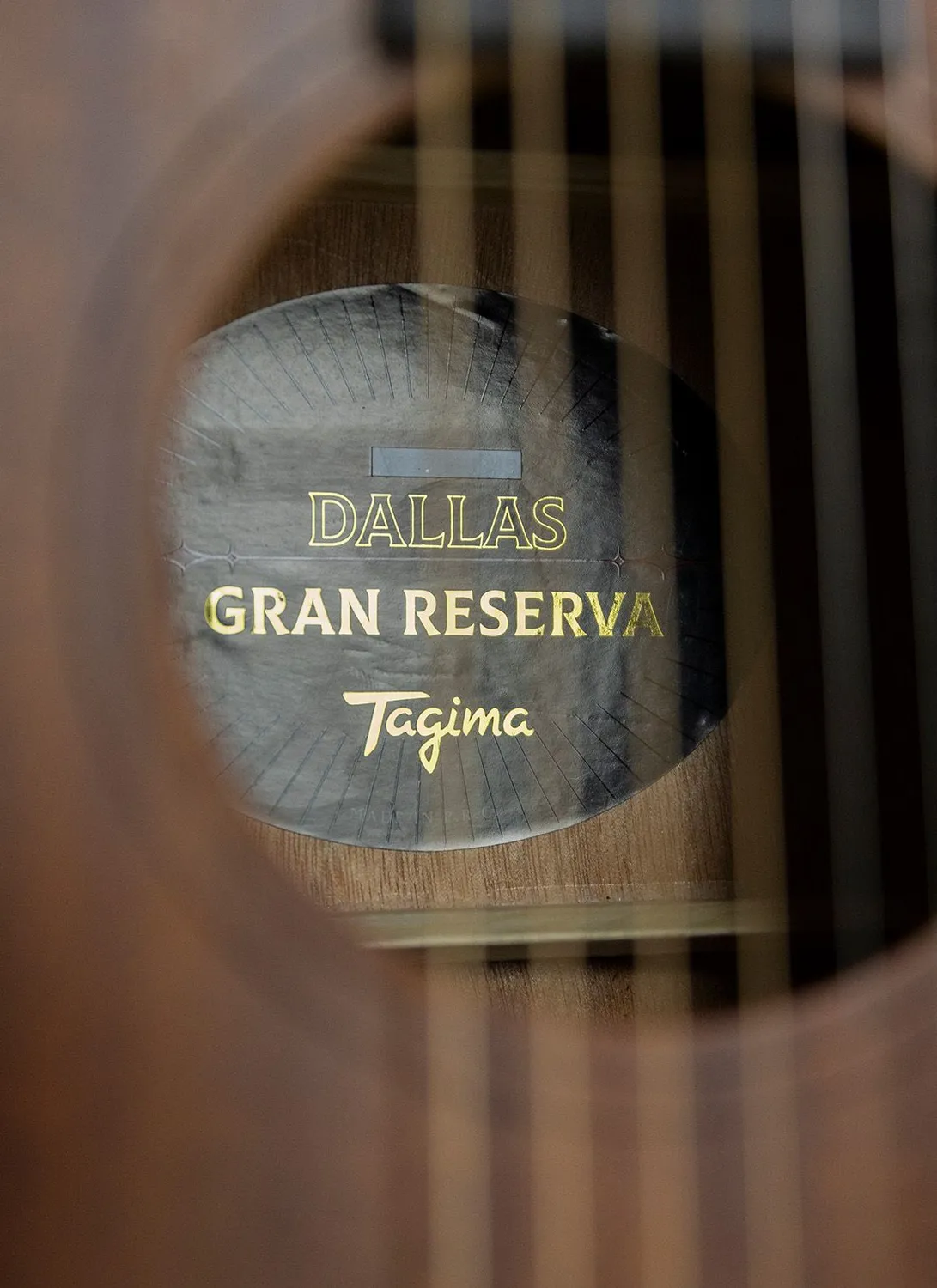 Tagima Gran Reserva Dallas acustica elettrificata Natural sapele