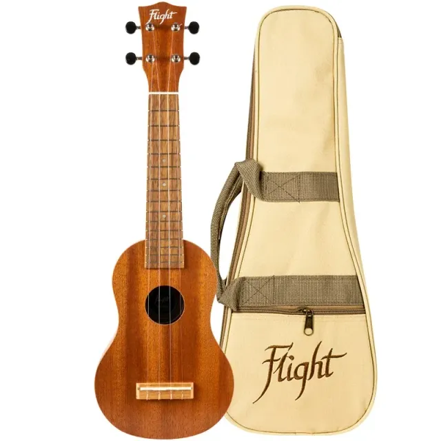 Flight Heritage WUS-3 ukulele soprano mogano