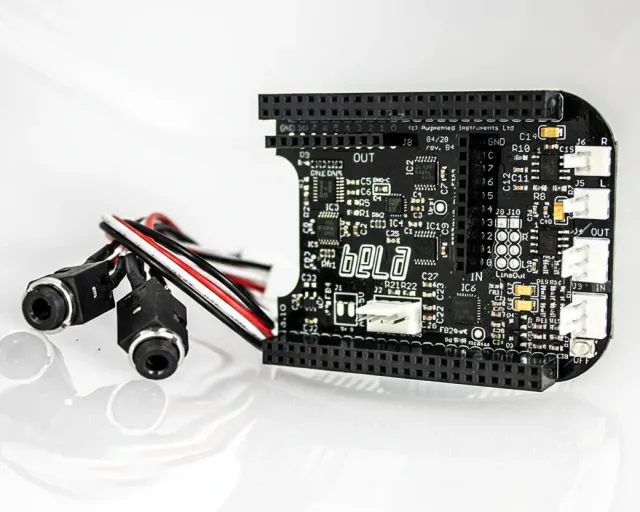 Bela Cape scheda audio BeagleBone sensori e synth