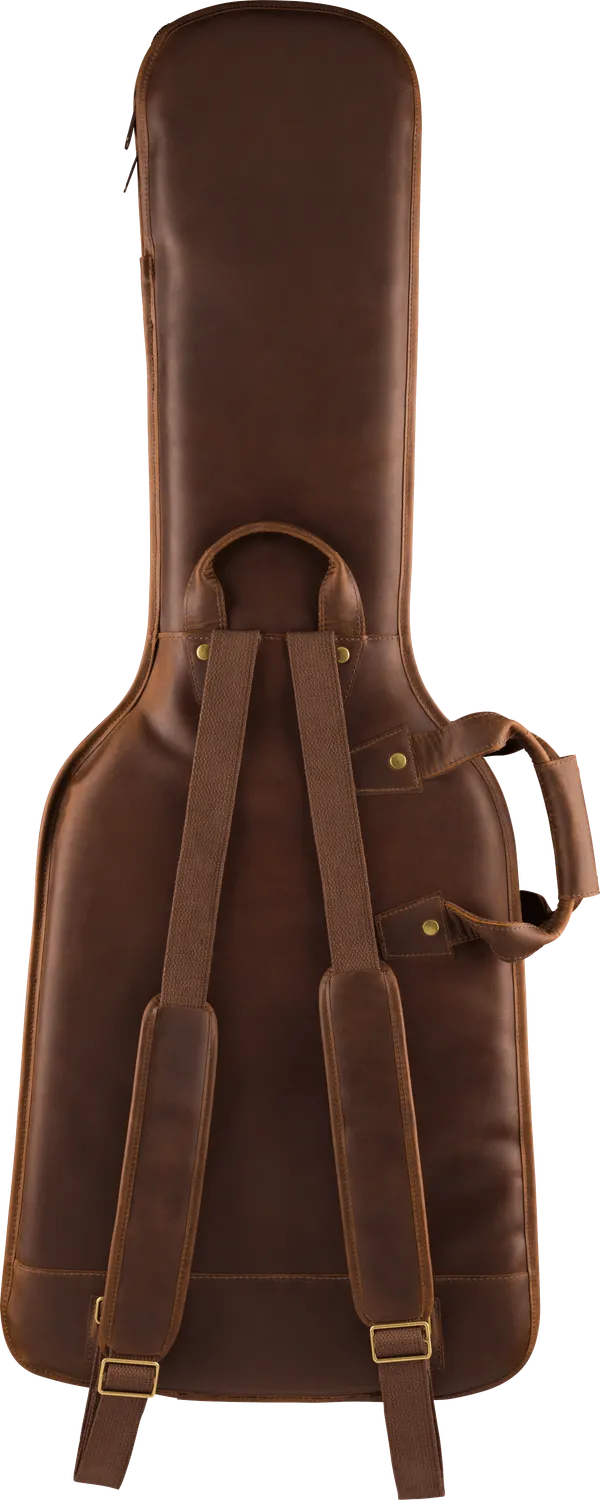 Fender Custom Shop Leather Gig Bag Marrone