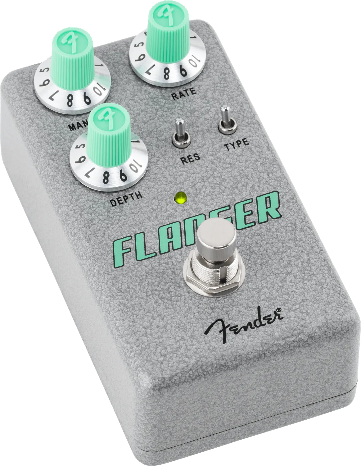 Fender Hammertone Flanger pedale effetti chitarra grigio