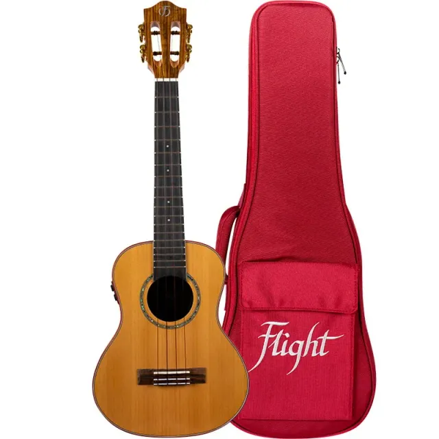 Flight Princess Diana Tenore ukulele tenore elettrificato