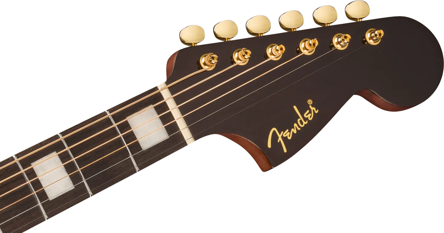 Squier California Select Newporter CE elettroacustica Aged Cognac Burst