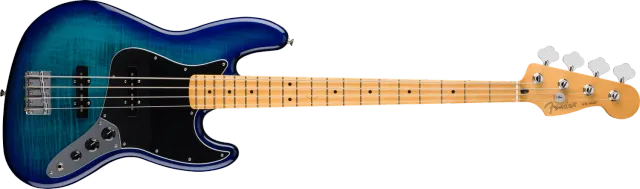Fender Player II Jazz Bass Plus Top basso Blue Burst ontano