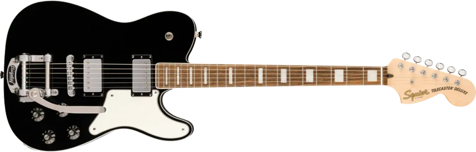 Squier Paranormal Troublemaker Tele Deluxe chitarra elettrica Black