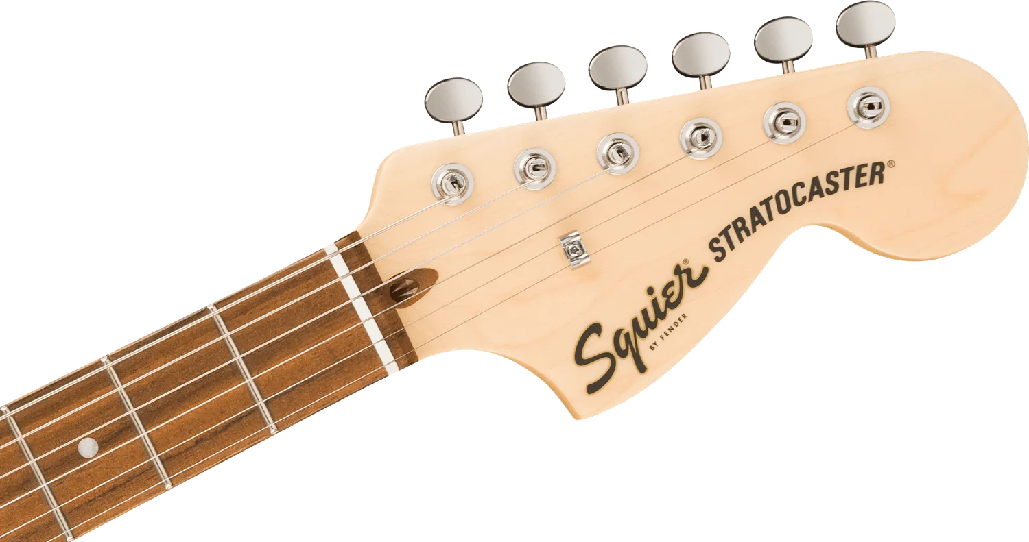 Squier Paranormal Stratocaster Deluxe chitarra elettrica Vintage White HS