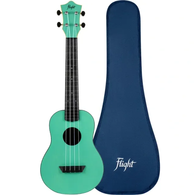 Flight TUC-35 Light Blue ukulele concerto da viaggio azzurro