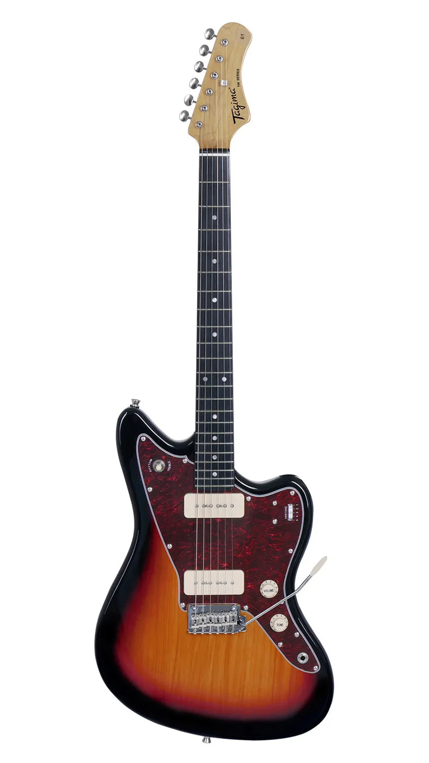 Tagima TW TW-61 elettrica offset P-90 Nera varitone