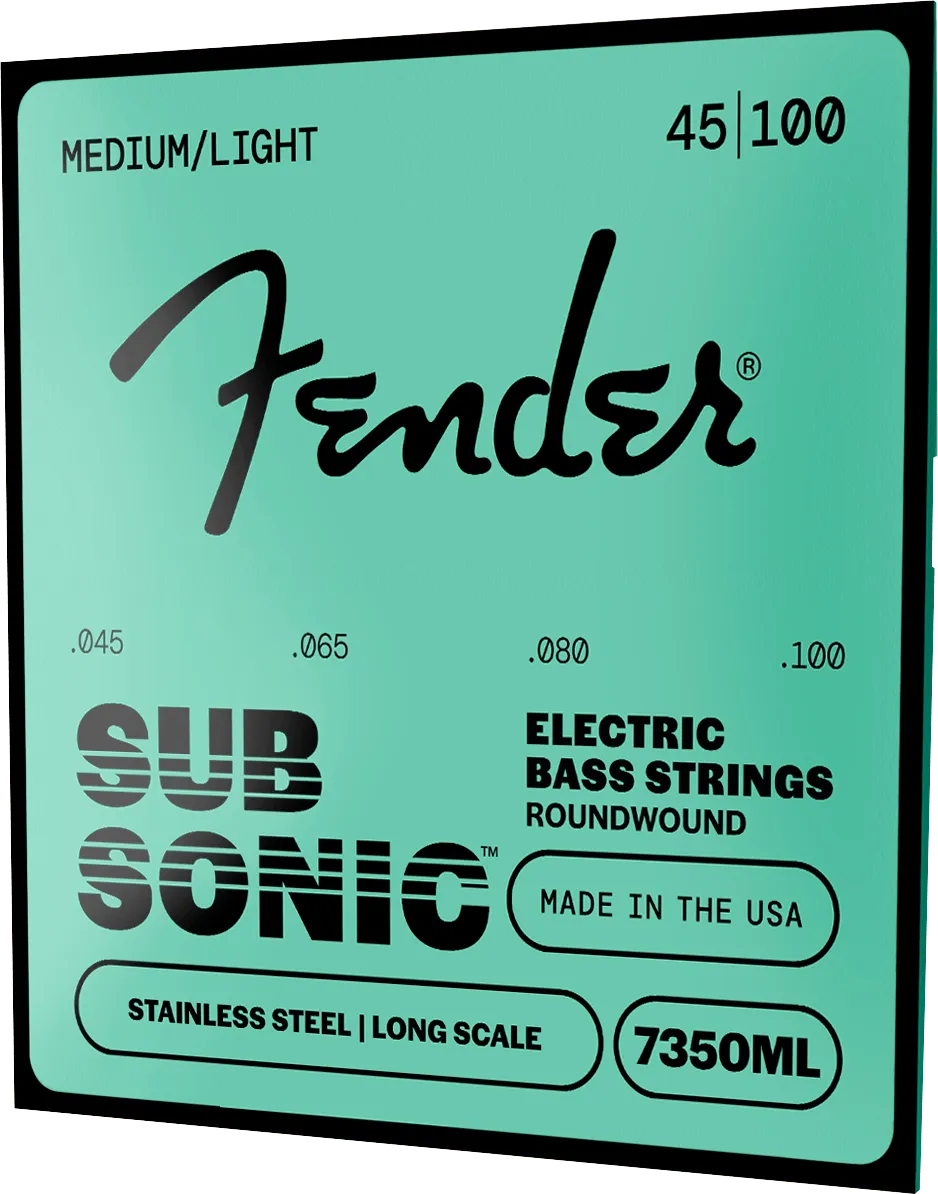 Fender SubSonic 7350 corde basso acciaio 045-100