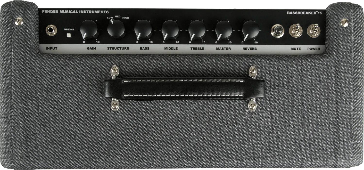 Fender Bassbreaker 15 amplificatore Gray Tweed