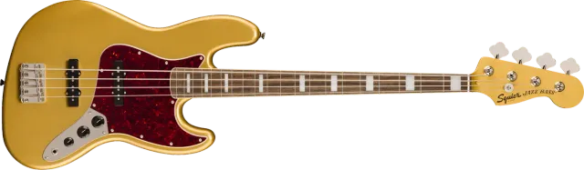 Squier Classic Vibe 70s Jazz Bass basso Aztec Gold pioppo