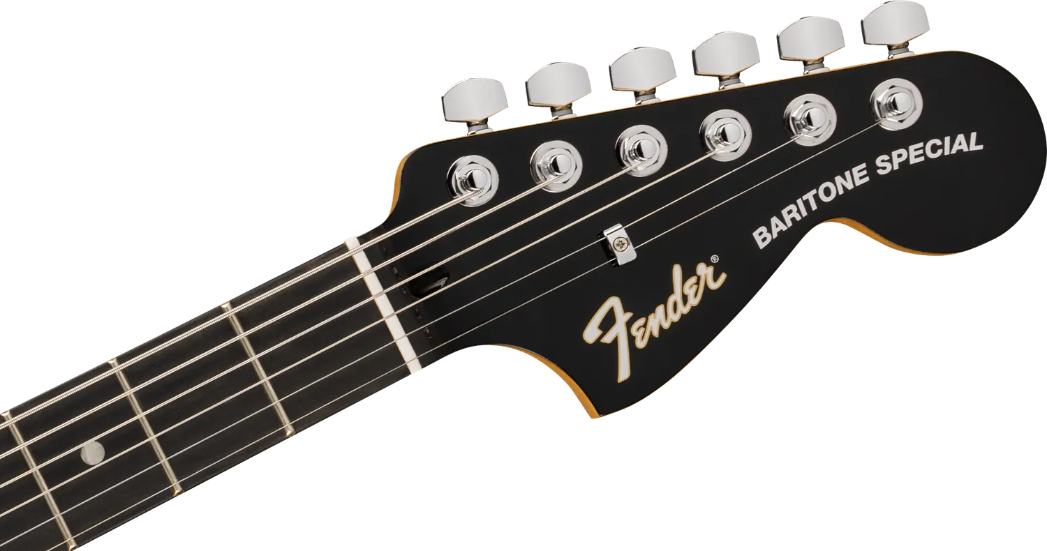 Fender Fusion Jaguar Baritone chitarra Black