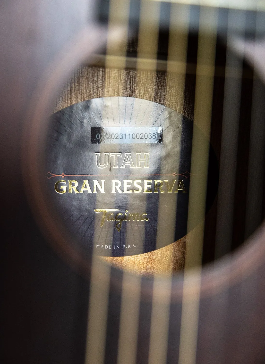 Tagima Gran Reserva Utah Chitarra Acustica Black Satin