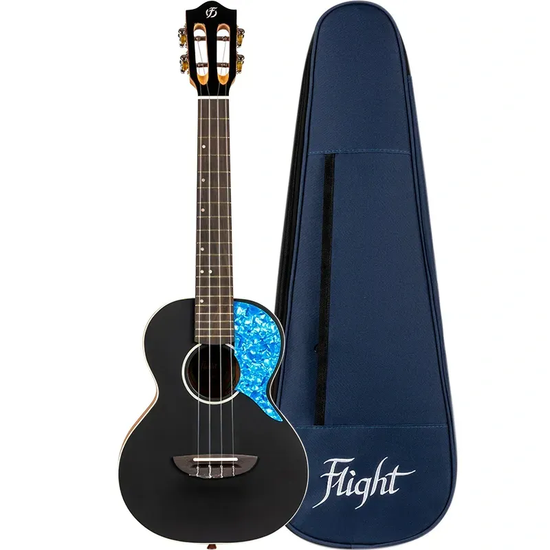 Flight Iris BK ukulele tenore acustico nero