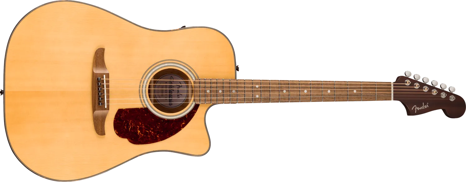 Squier California Deluxe Redondo CE elettroacustica Black dreadnought