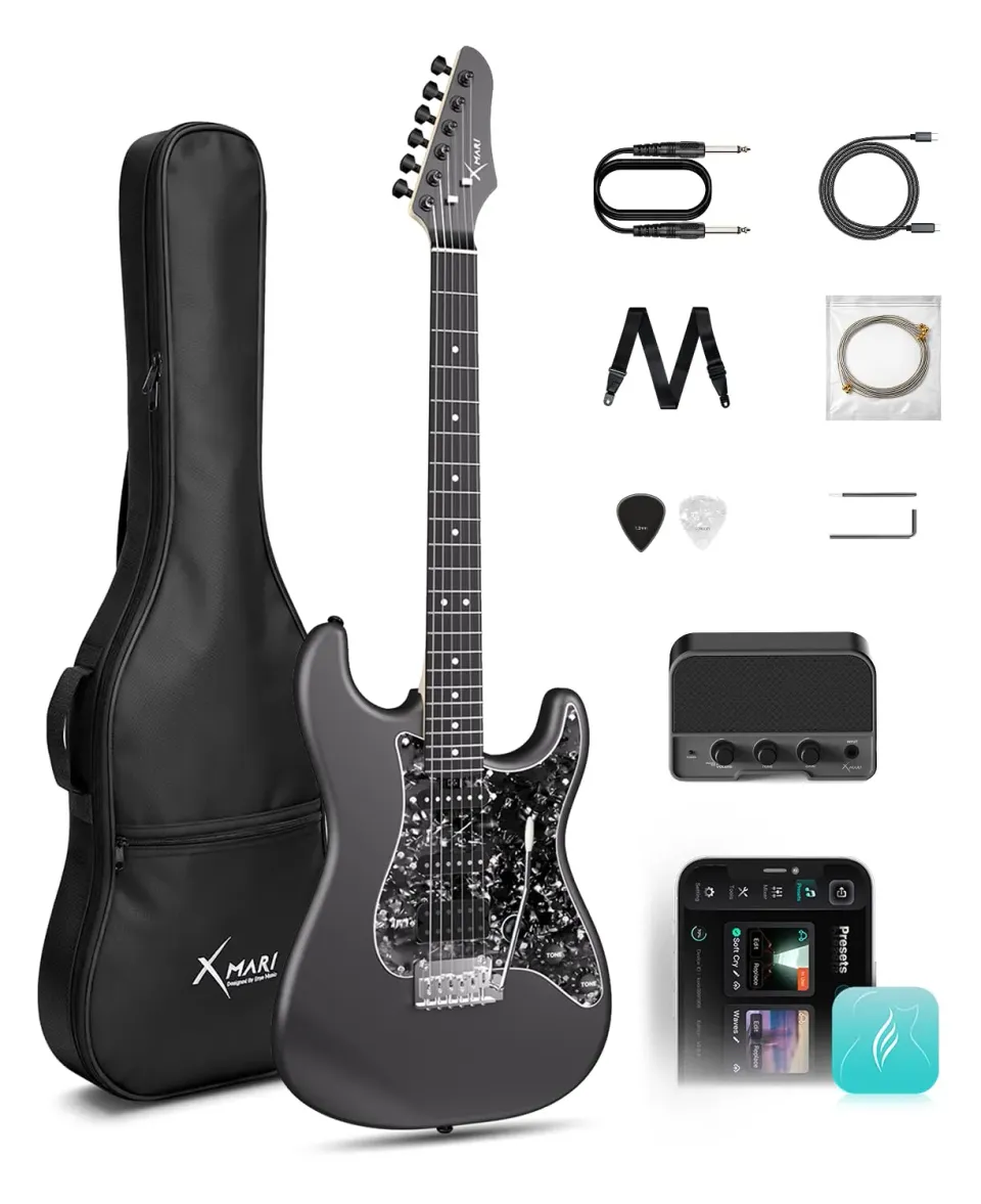 Enya XMARI chitarra elettrica smart 39 pollici kit