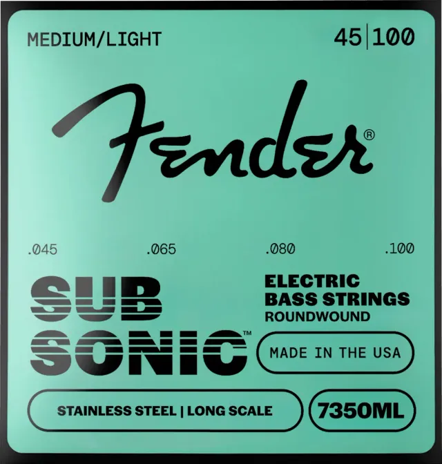 Fender SubSonic 7350 corde basso acciaio 045-100